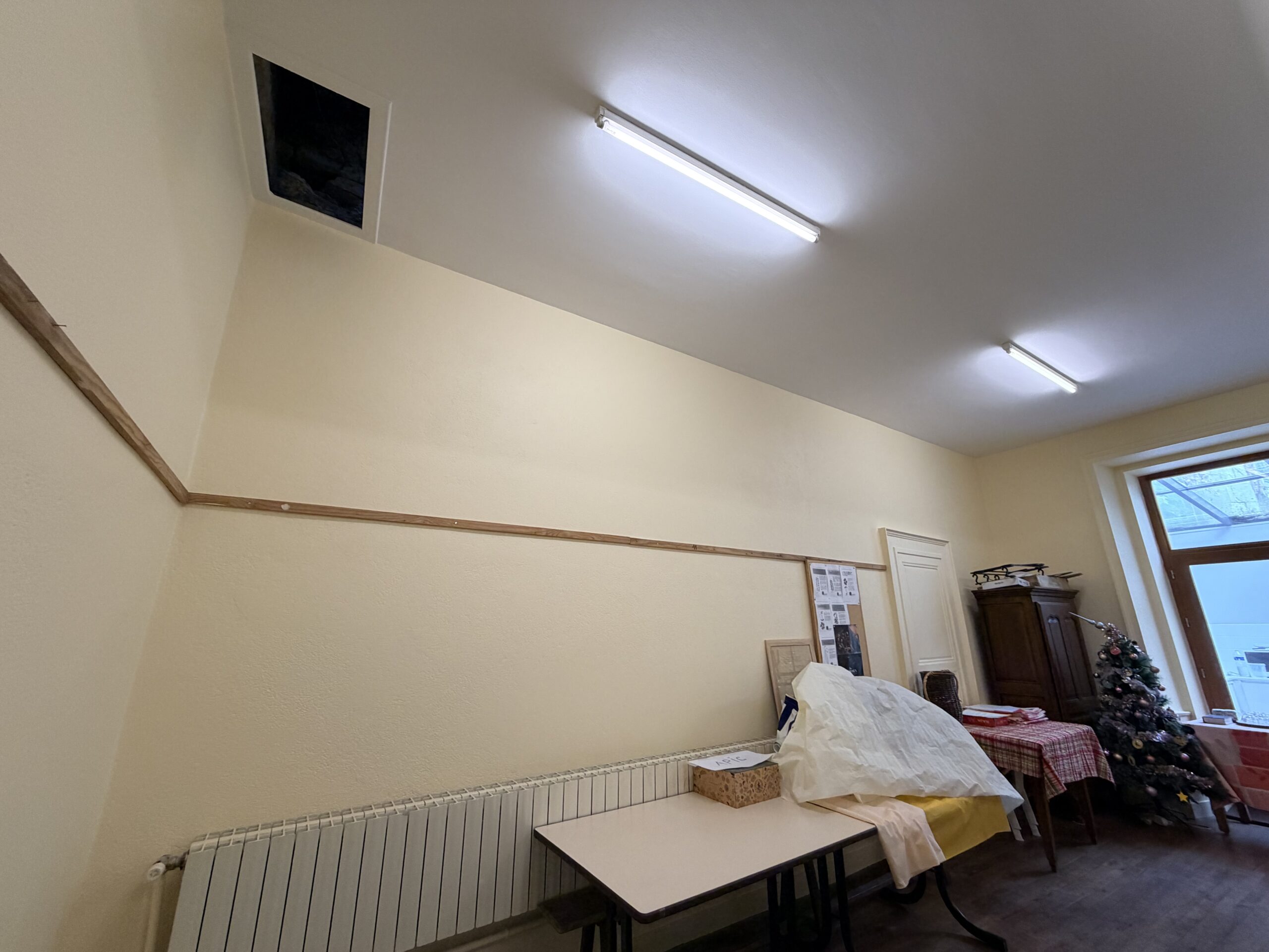 Peinture après rénovation