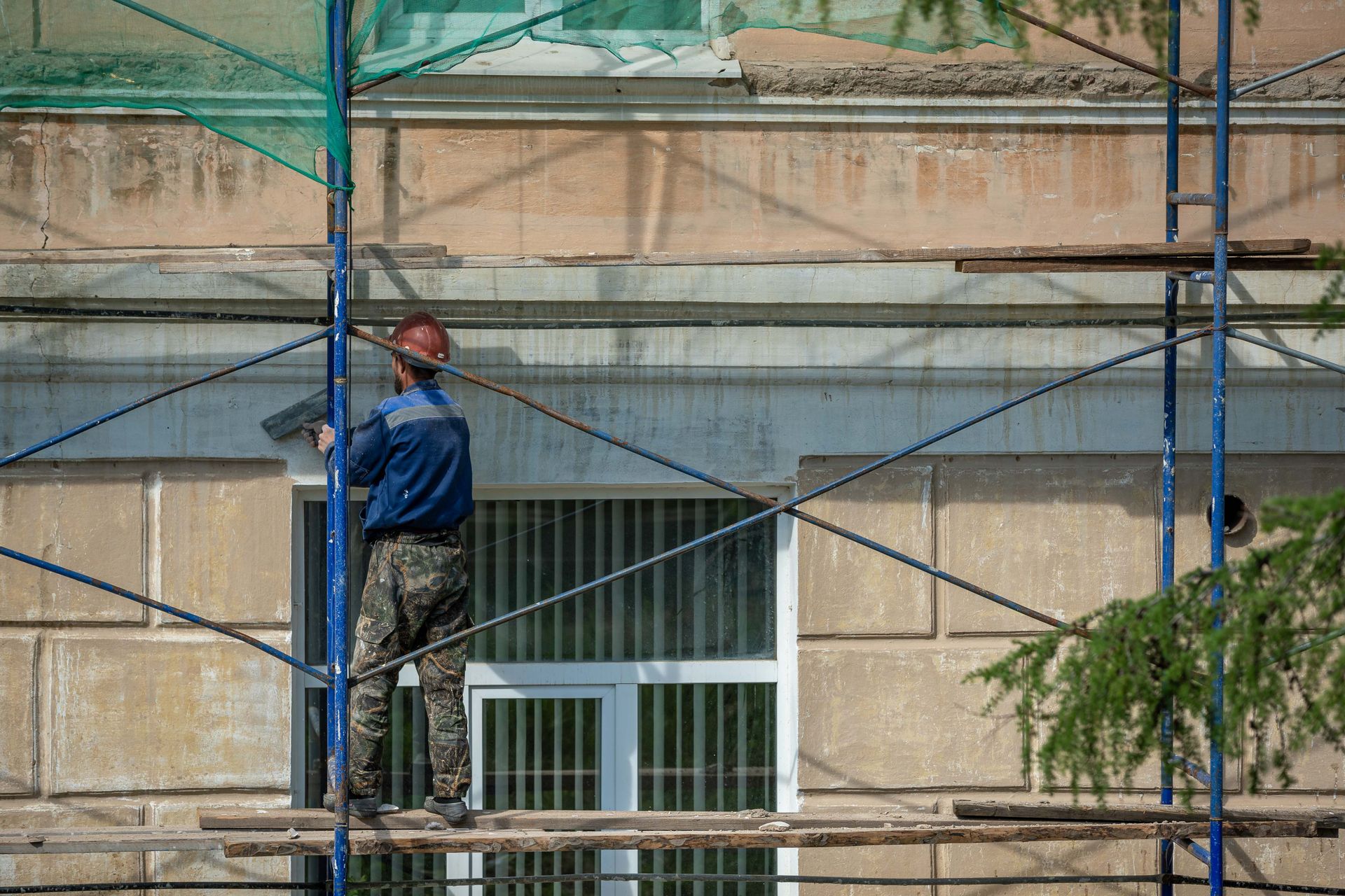 Travaux de ravalement et de rénovation de façade